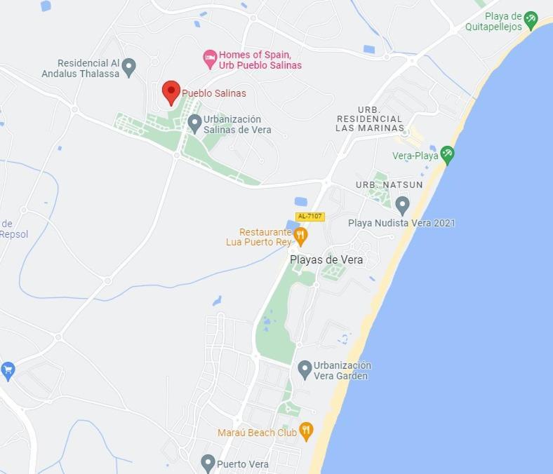 Apartamento Pueblo Salinas Vera Eksteriør billede